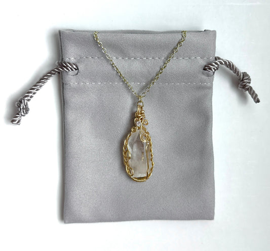 Clarity Clear Quartz Necklace