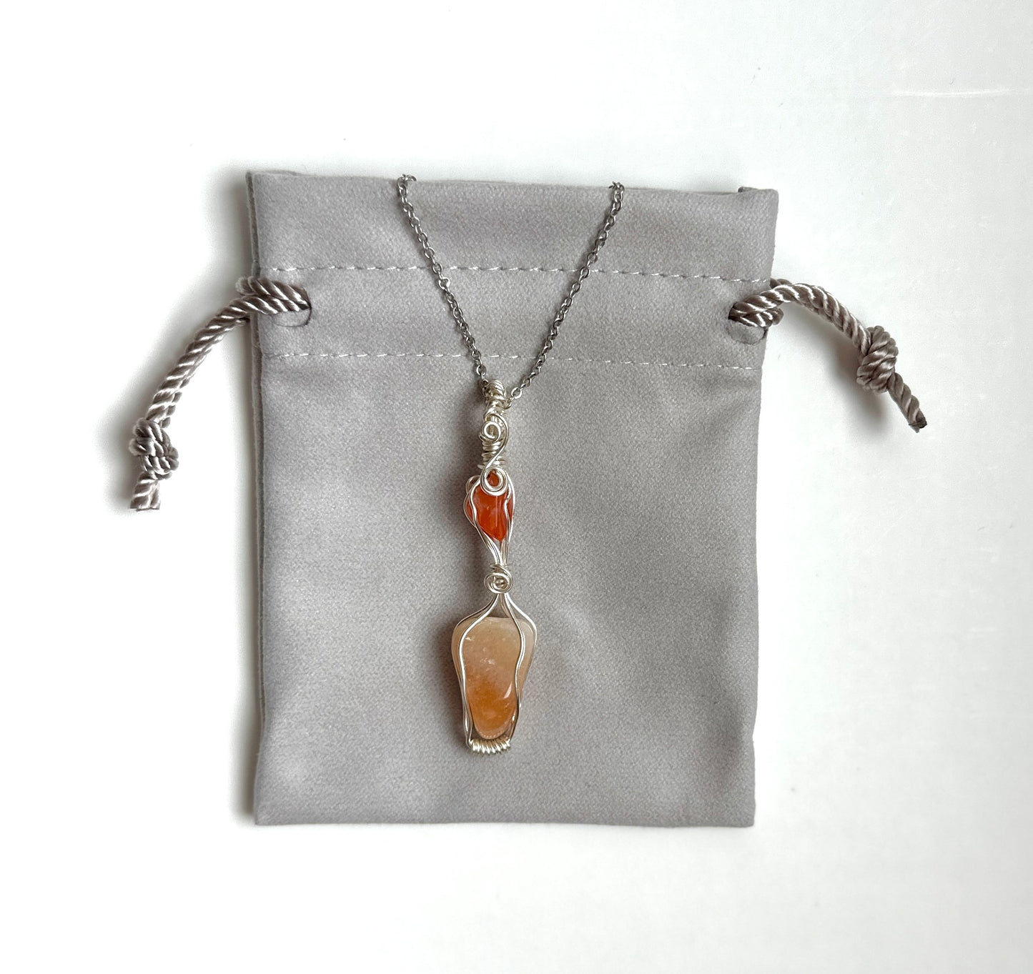 Orange Aventurine Necklace