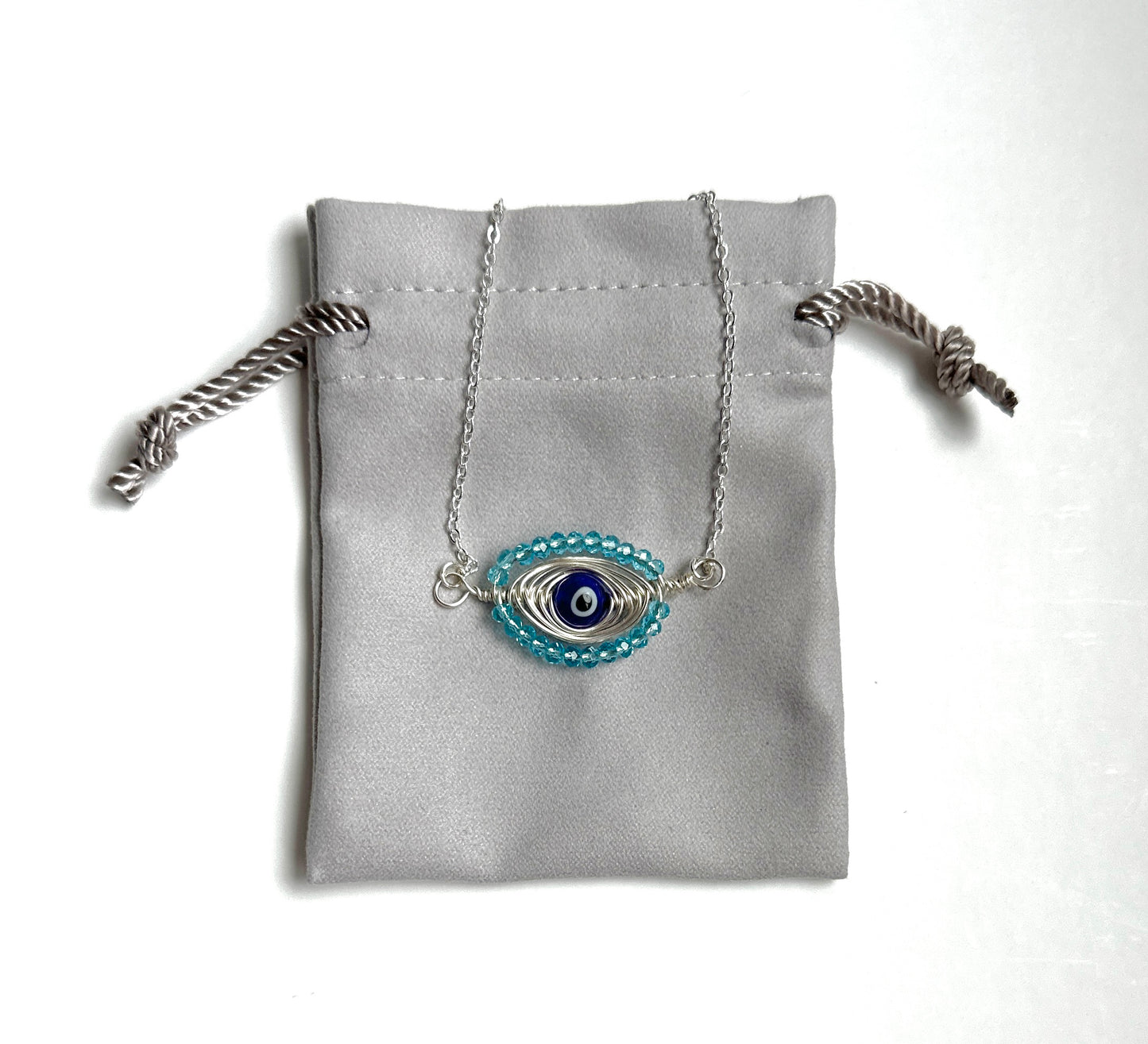 Blue Evil Eye Necklace