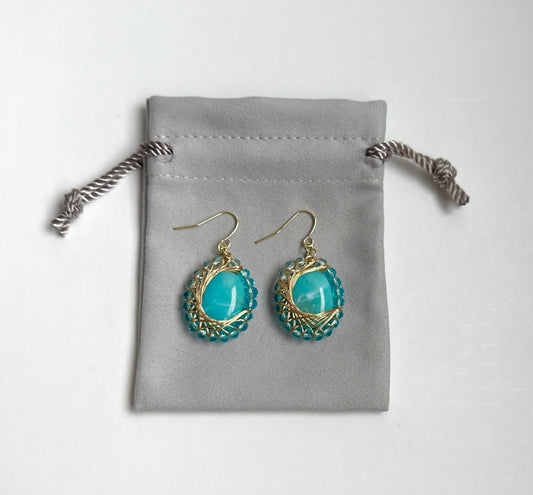 Sun/ Moon Statement Earrings